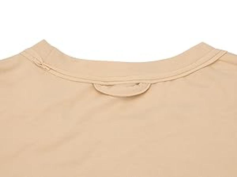 Women's Oversize Workout Crop Tops Casual Short Sleeve Drop Shoulder Boxy T-Shirts Roll Hem Basic Loose Running Tees