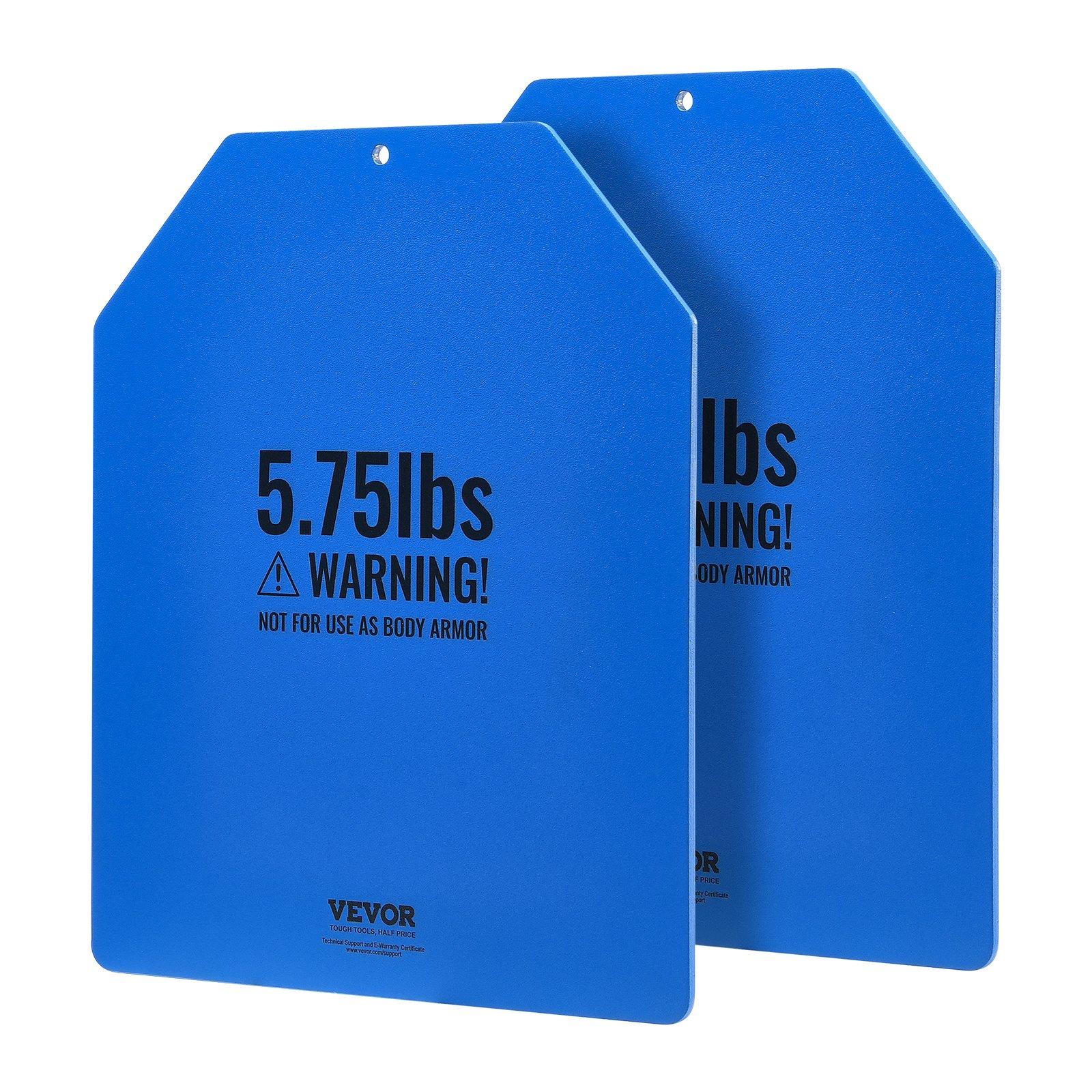 VEVOR Weight Vest Plates, 5.75 LB Pairs, Premium Steel Weighted plates, Contoured Ergonomic Fit – WODs, Additional Weight for Weight Vests, for Strength Training, Running, Fitness, Heavy Workouts VEVOR Weight Vest Plates, 5.75 LB Pairs, Premium Steel Weighted plates, Contoured Ergonomic Fit – WODs, Additional Weight for Weight Vests, for Strength Training, Running, Fitness, Heavy Workouts