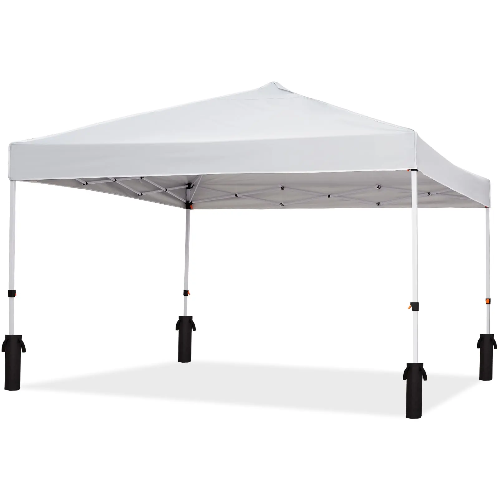 GARVEE 10x10ft Pop Up Canopy Tentt with One Push Setup, Waterproof Outdoor Shade Shelter, Portable Gazebo for Camping, Garden, Patio, Deck, Picnic, Party