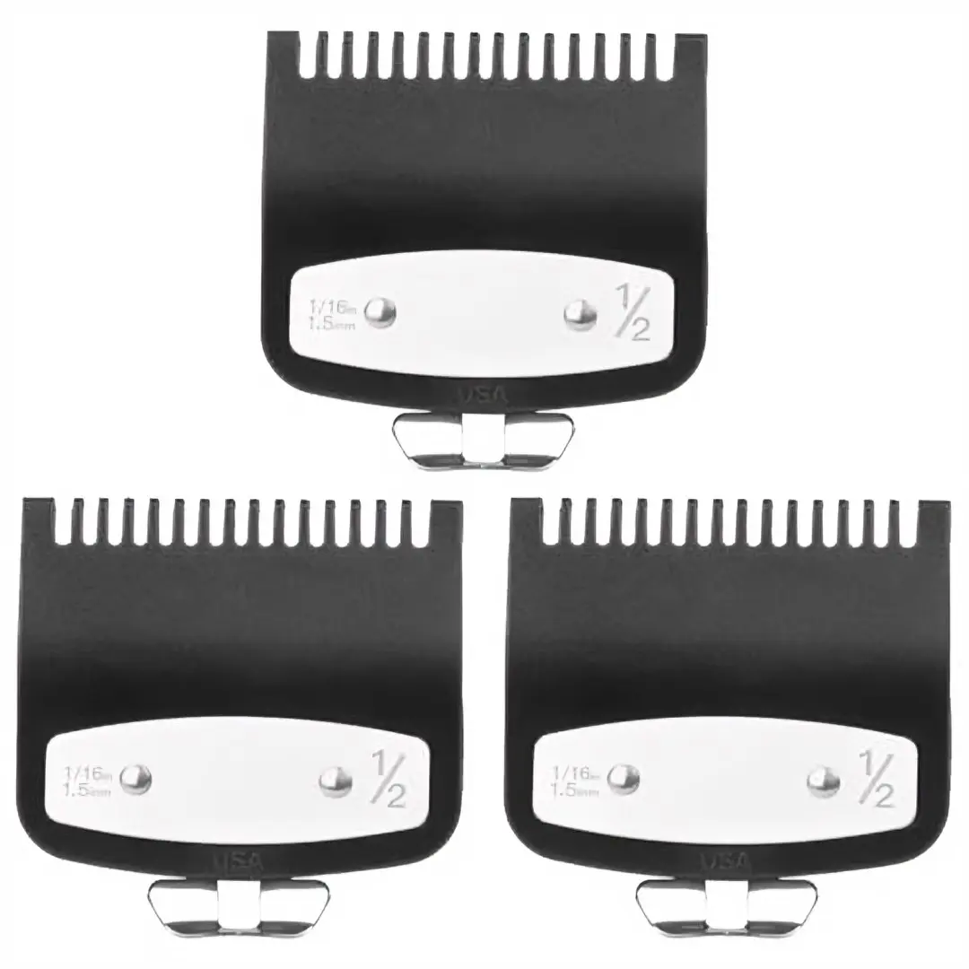 2/3/4 Piece Hair Clipper Guide Comb, Plastic Snap Clips, Hair Cutting Tool, Electric Razor Head Accessories, Professional Haircutting Kit, Hair Clippers