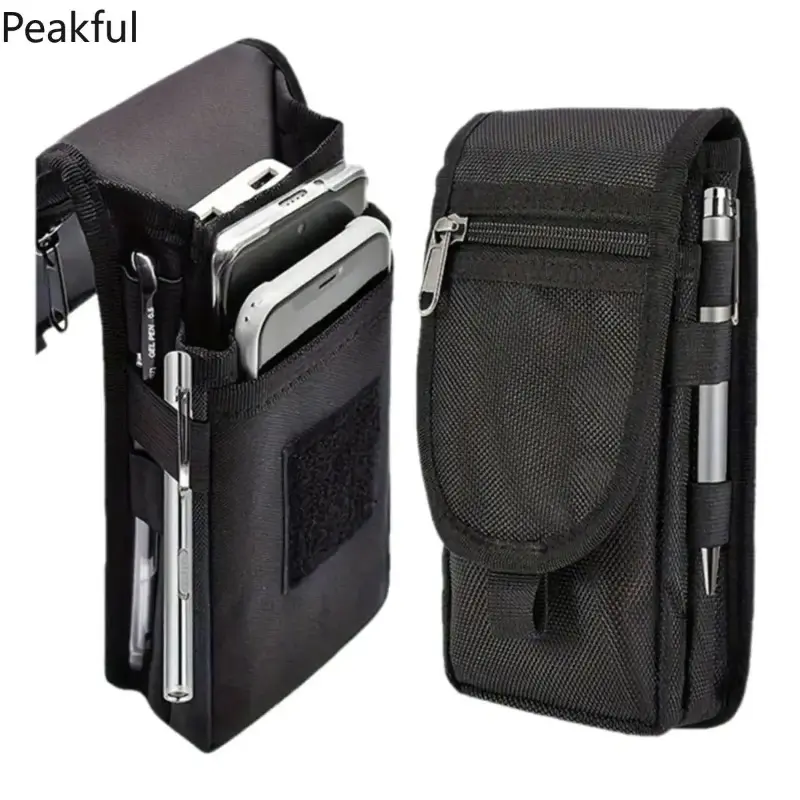 Multi‑Functional Tactical Phone Waist Bag, Large Screen Holder Coin Purse, Portable Stylish Pouch for Daily Travel Outdoor Adventures