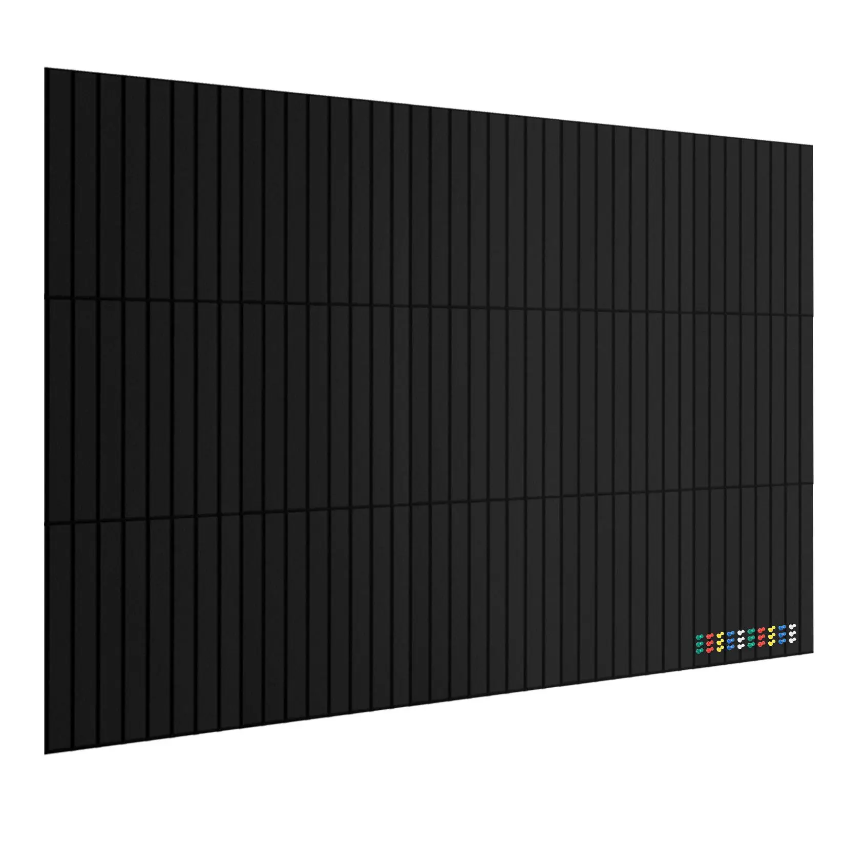 Large Felt Bulletin Board Set 15 Pack Frameless Pin Board for Wall No Drill Vision Board with Magic Stickers Self Healing Photo Display Board Sound Dampening Notice Board for Home Office Dorm Room School Classroom Studio Camel Black Grey