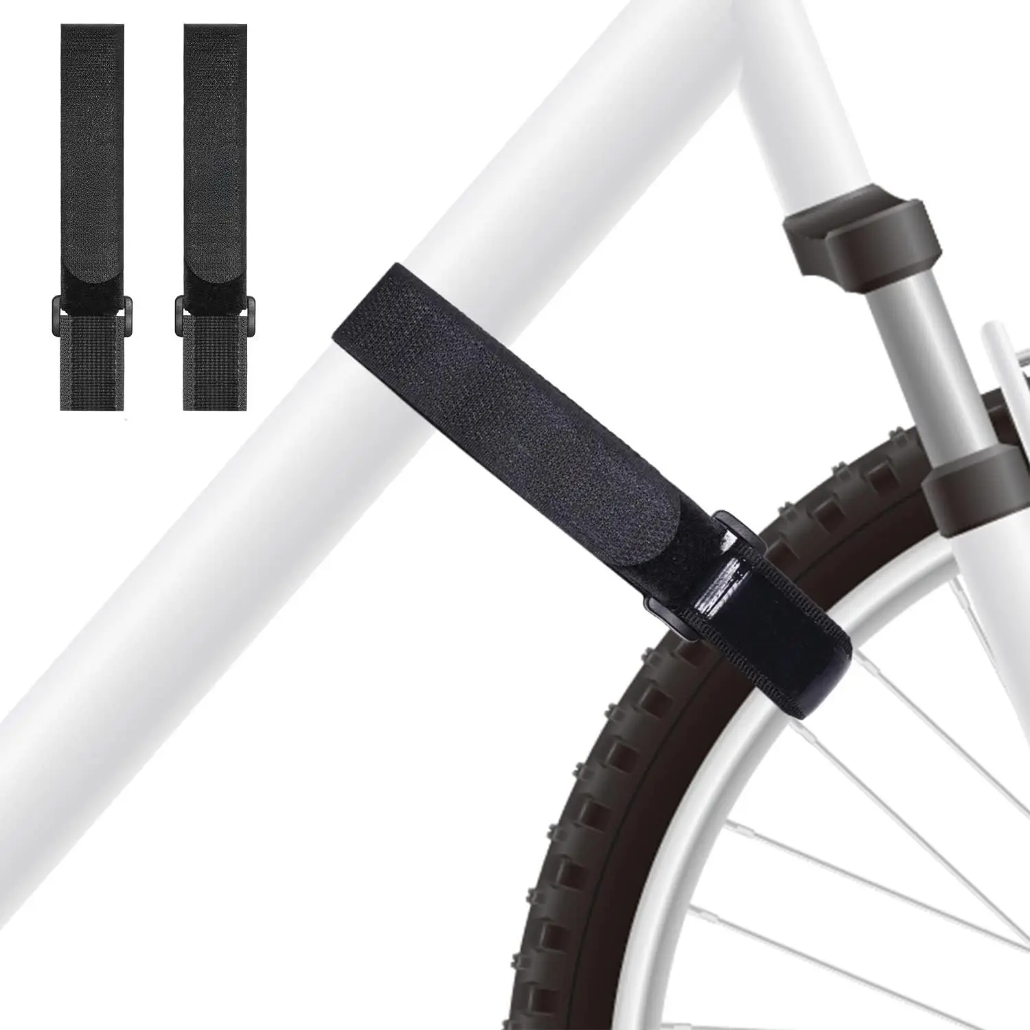 Rack Strap  Wheel Stabilizer Straps,  Strap with Stonger Gel Grip, Adjustable  Wheel Strap,  Tie Down Straps,  Straps for Rack