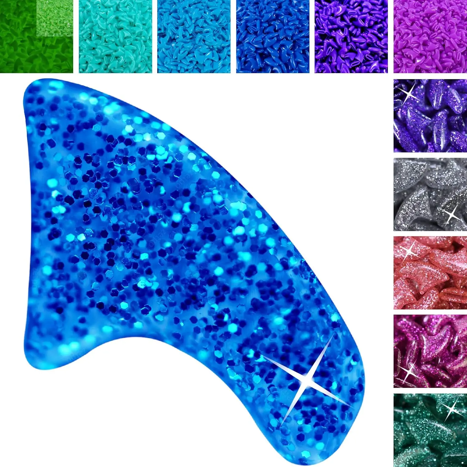 12 Colors / 120 pcs Cat Claw Covers | Cats Nail Caps with Adhesives and Applicators (M)