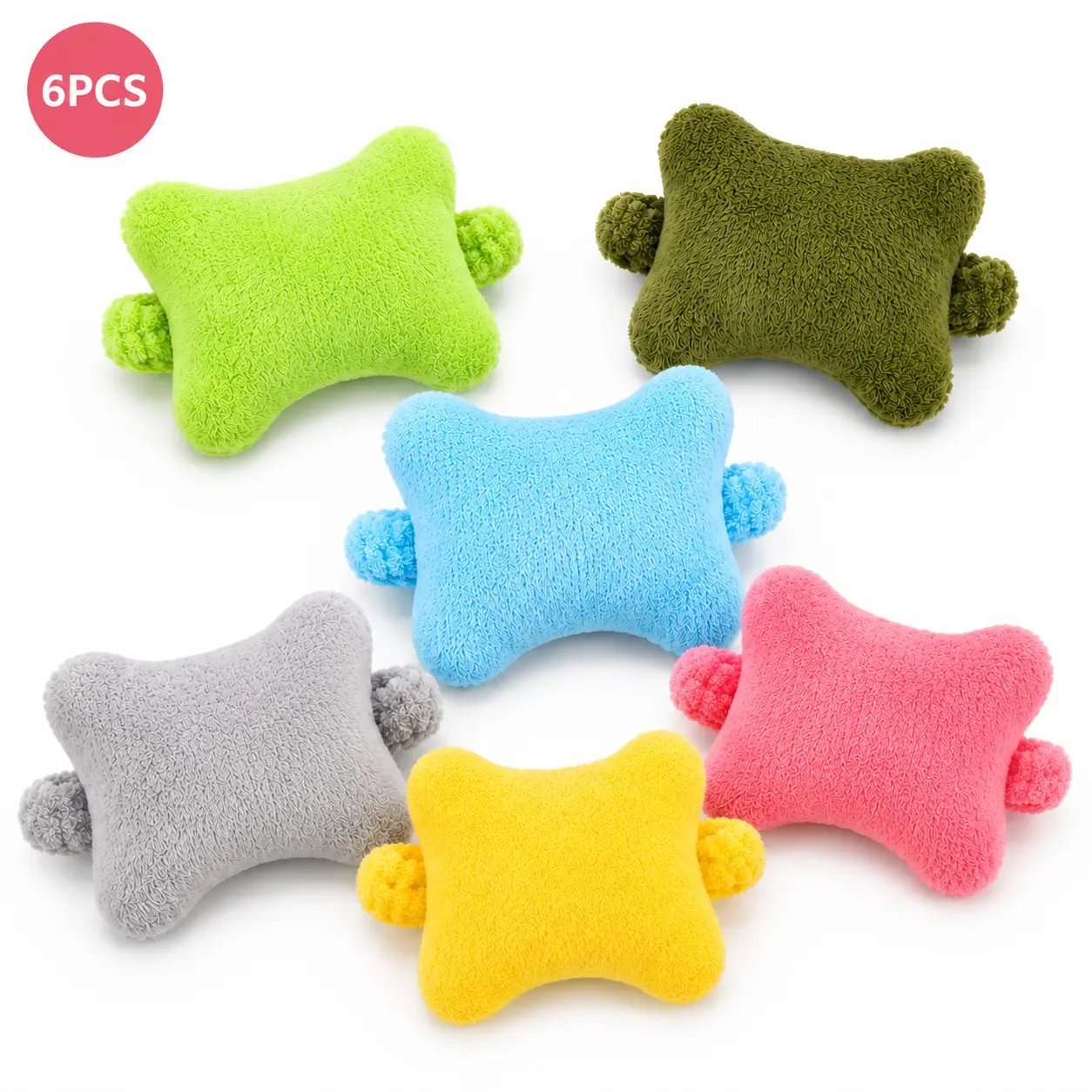 Ergonomic Wrist Support Pillow Set, Soft Plush Keyboard and Mouse Pad, Comfortable Desk Wrist Pads, Ideal for Typing, Studying, Computer Work