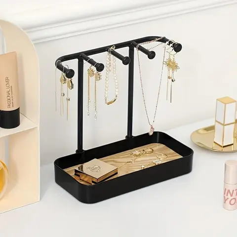 Wholesale Jewelry Storage Box Hanging Rack, Display Stand for Necklace, Earring, Key and Small Items, Versatile Organizer Holder for Home Use, Multifunctional Storage
