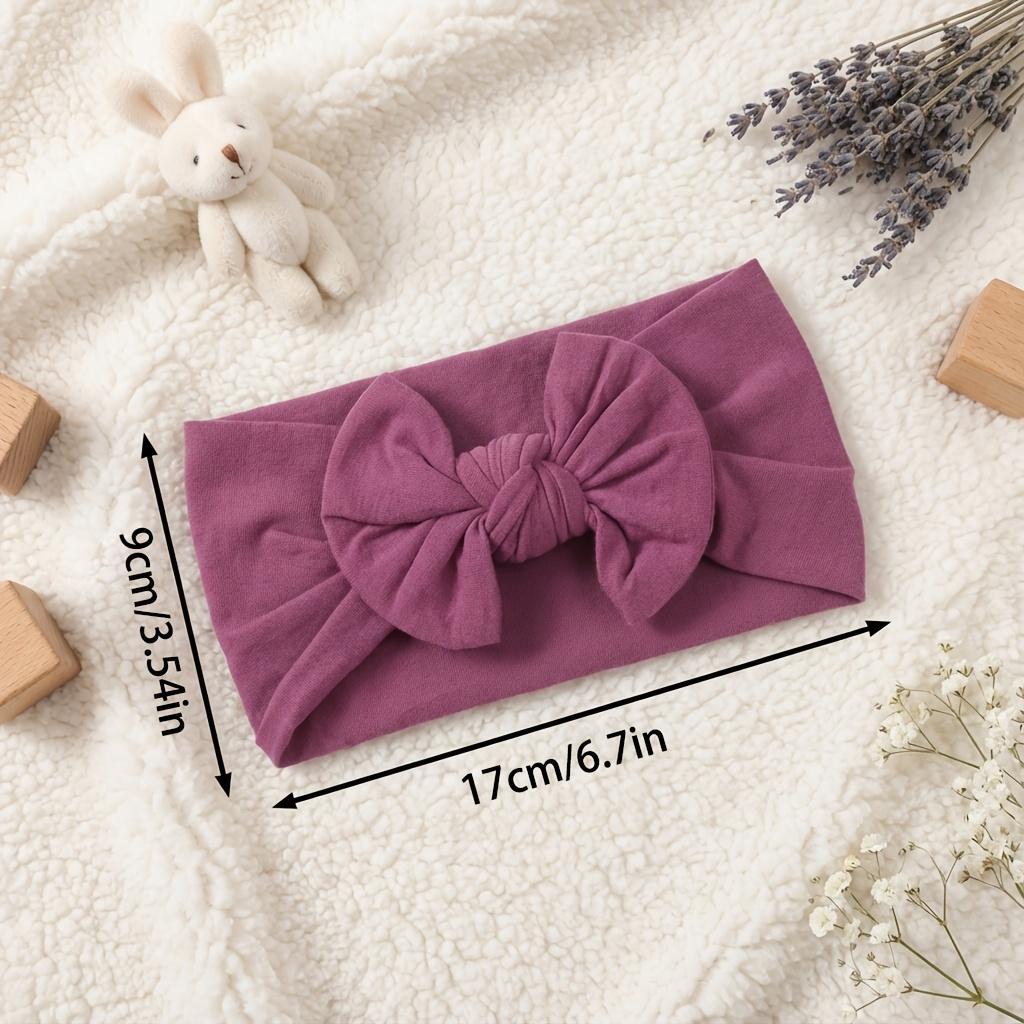 5Pcs Kids Multifunctional Bow Headbands, Soft Comfortable Hairbands for Boys & Girls, Perfect for Daily, Sports, Parties & Travel