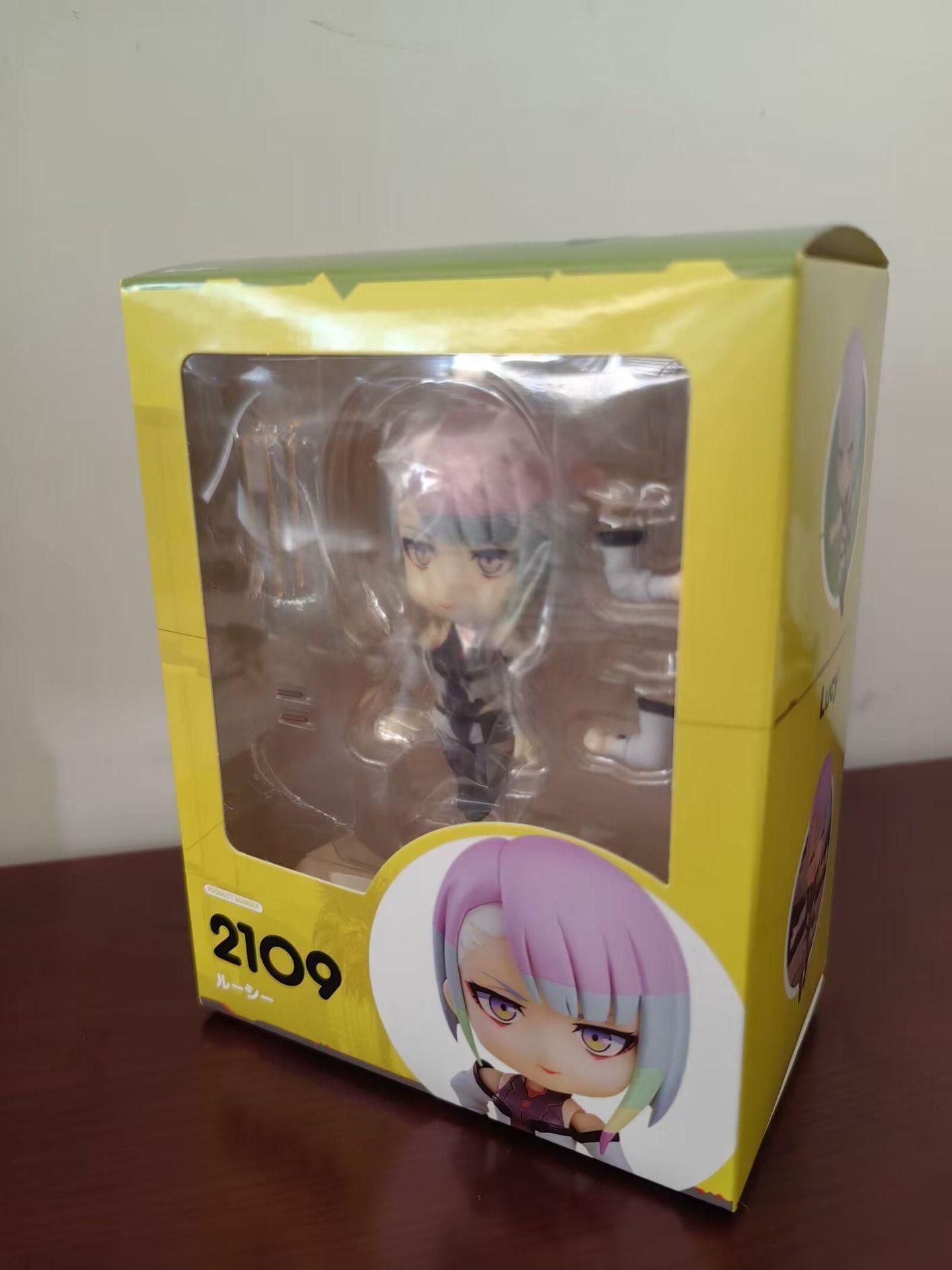 10cm Cyberpunk Edgerunners #2109 Lucy Action figure toys doll Christmas gift with box