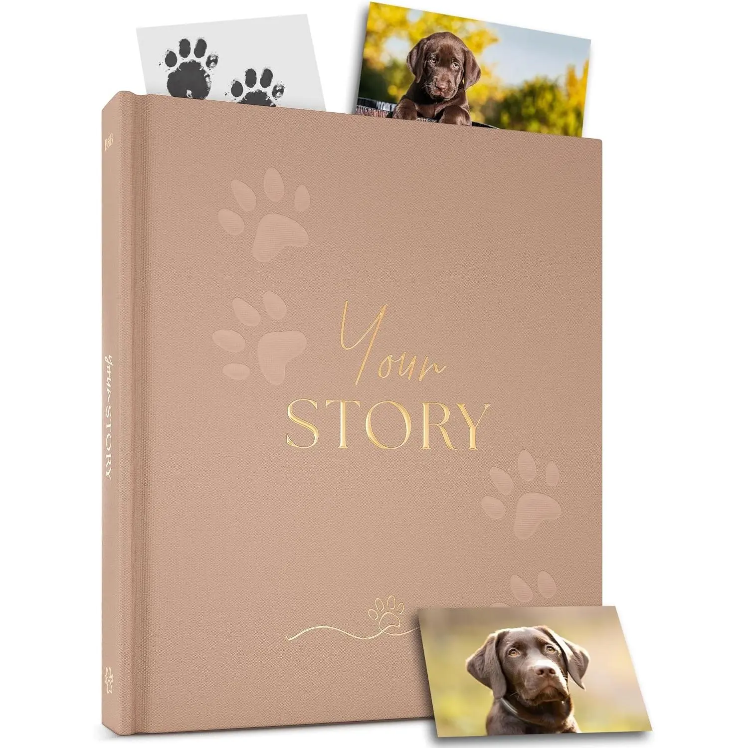 New Puppy Memory Book & Keepsake Photo Album – Puppy Scrapbook & Dog Mom Memory Journal Gift for New Puppy Owners, Dog Lovers & Pet Parents(Gift)