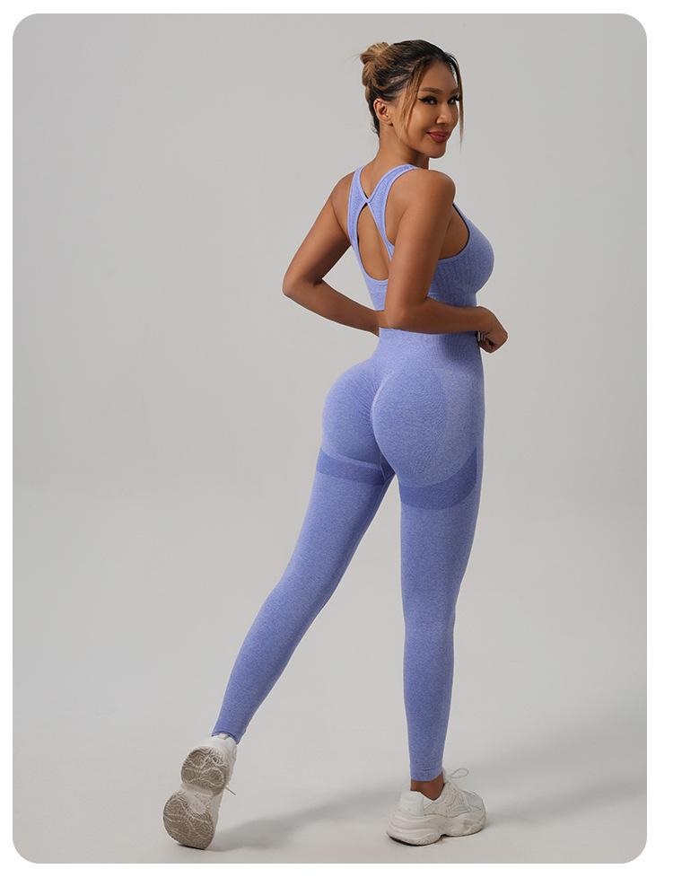 TikTok hot-selling backless cut-out top set