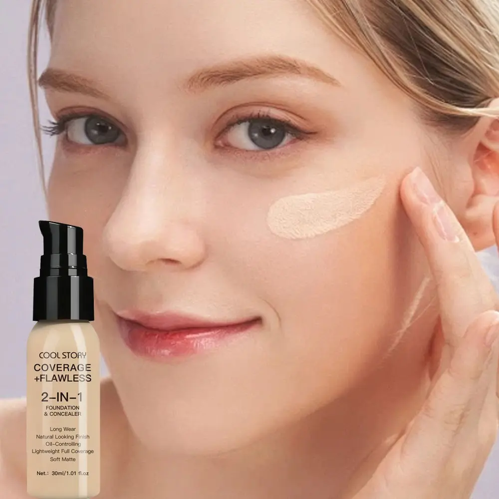 Large Capacity 30ML Waterproof Body Concealer, High Coverage Skin Corrector, Covers Tattoos, Age Spots, Bruises, Long-Lasting Sweatproof Foundation, Flawless