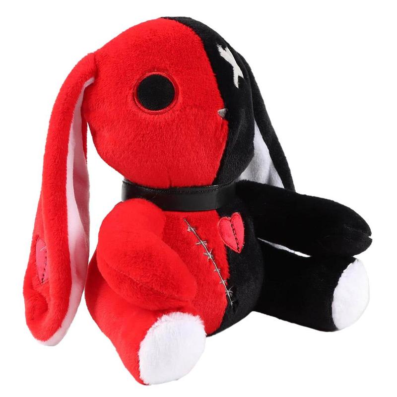 Cute Summer 25cm/9.84in Bunny Plush, Rabbit Stuffed Animal Plushies Toys for Kids, Kreeptures Plushies Toy Great for Party & Festival Gifts, Soft Huggable Animal Plushie Dolls, Surprise Gift Stuffers