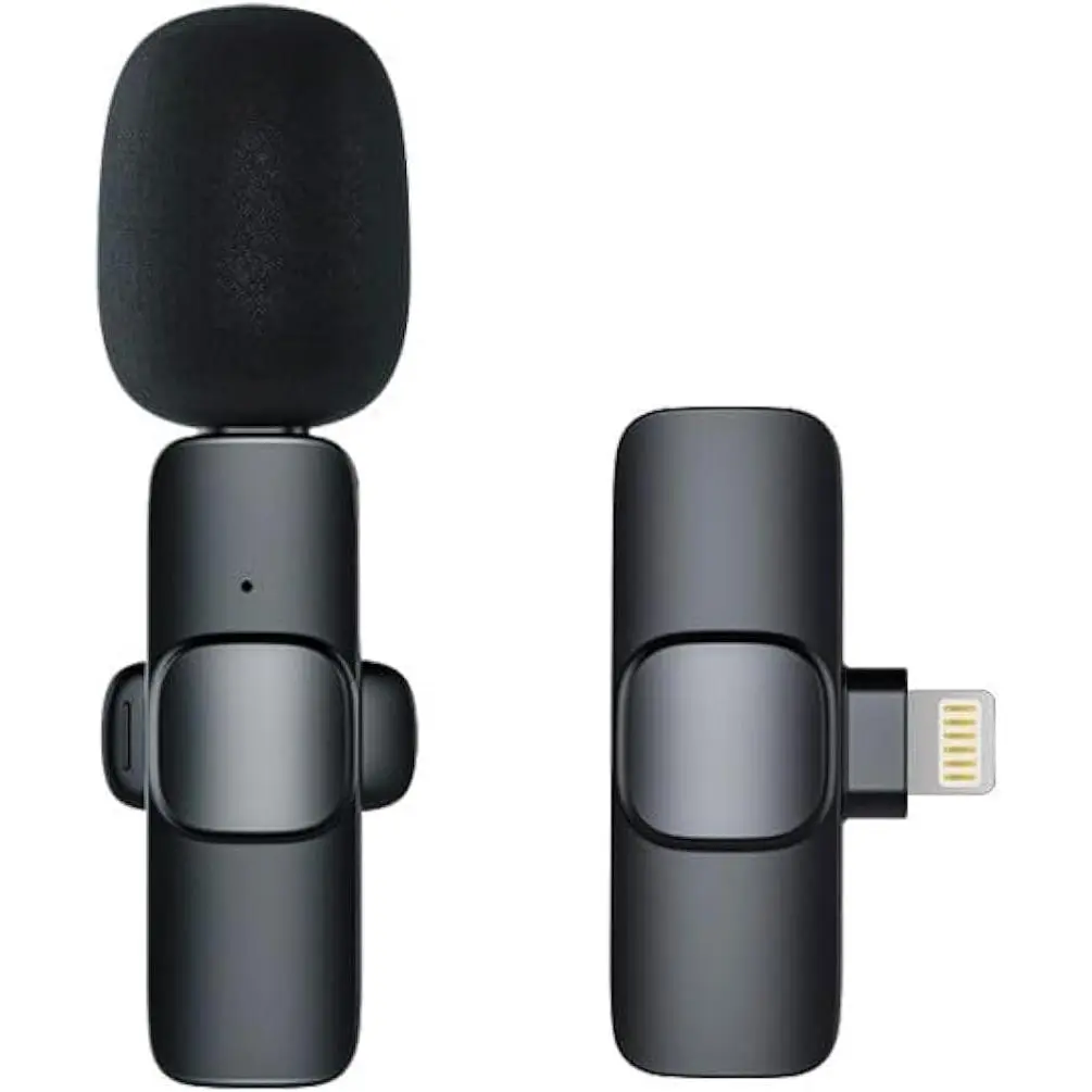 Professional  Lavalier Microphone for , Camera, Android, iPad, mini Microphone, Ultra-Low Delay, Microphone for YouTube,Interview,Video Recording/Vlog/