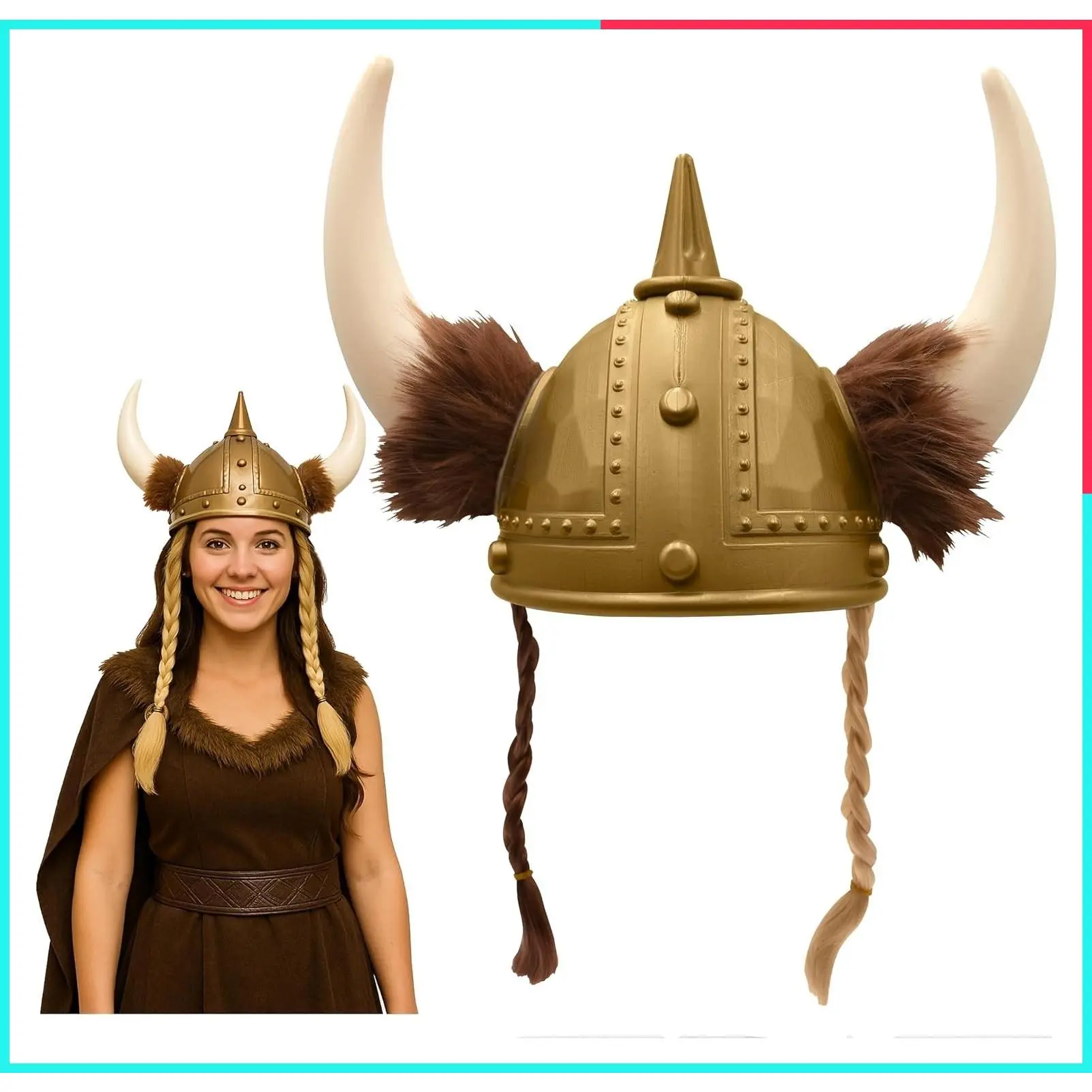 Viking Helmet, Medieval Helmet, Viking Hat, Barbarian Costume Accessories, Viking Cosplay Costume Props