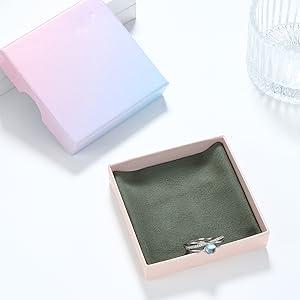 Elegant and exquisite 925 Sterling Silver Moonstone Rings for Women Girls Shiny CZ Crossed Round Moonstone Ring Thumb Adjustable Ladies Rings