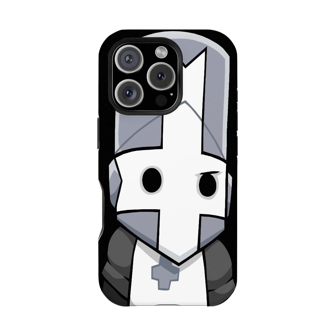 Castle Crasher Demon Slayer Double-layer durable phone Cases For iPhone 17 16 15 14 13 12 Promax Pro Plus, hard shell protection ,Unique design,best Gift