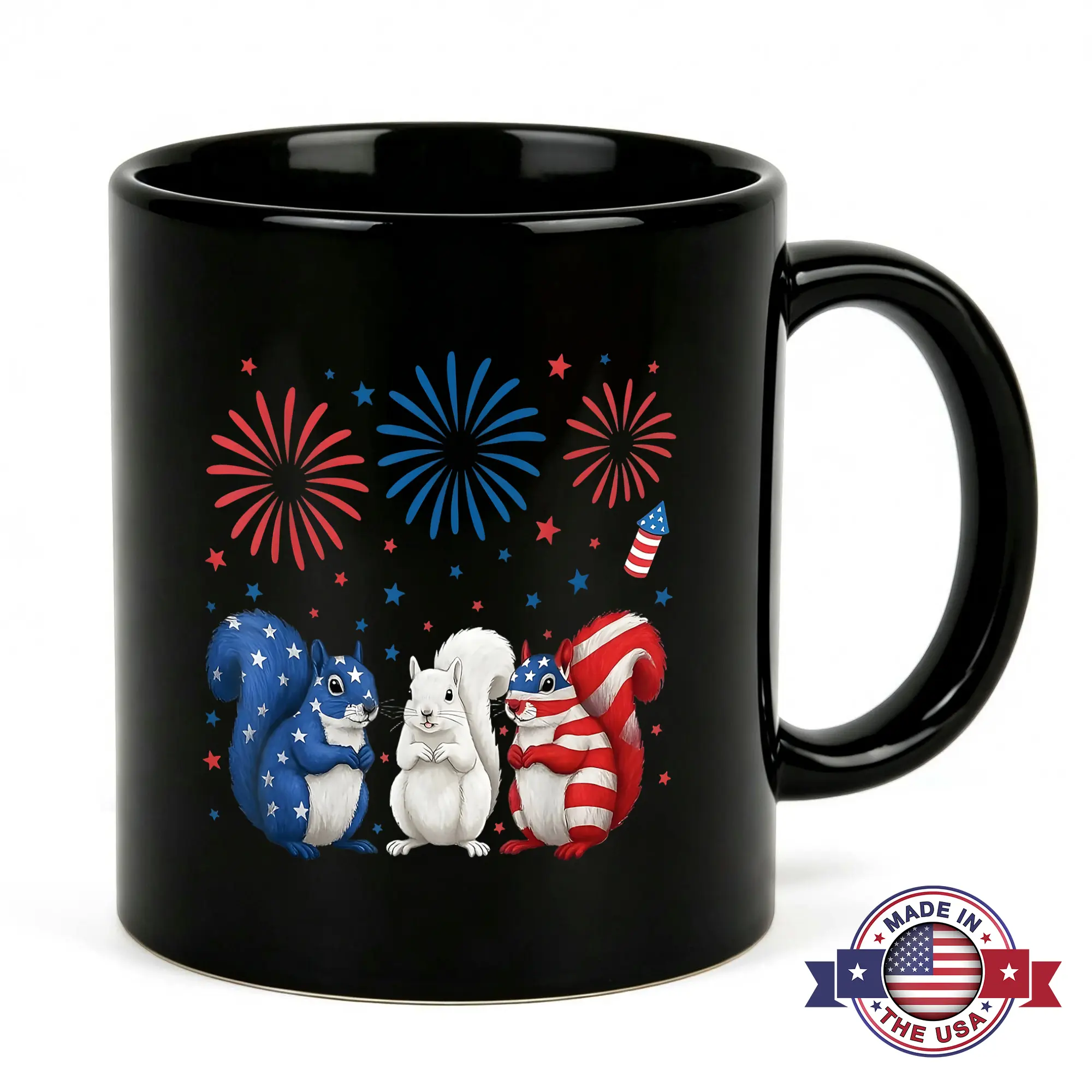 Moose Motorcycle Biker Black Coffee Mug 11oz Ceramic Funny Animal Rider Gift For Men Women Birthday Christmas