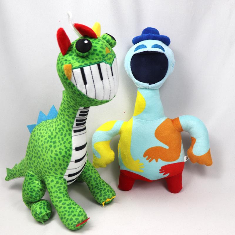 Nightmare critters bobby 4 green dinosaur big lion plush toy doll for children