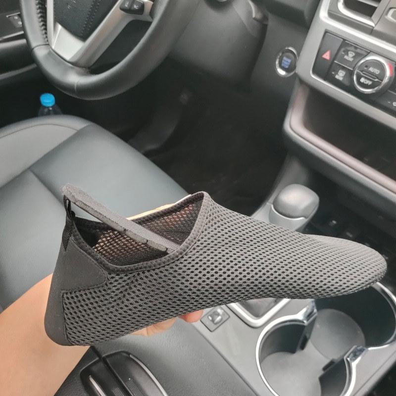 Mesler Summer Mesh Breathable Slip-On Driving Shoes for Men and Women, Non-Slip Soft Sole Driver's Special Thin Sole Exam Shoes