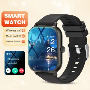 2026 New Upgrade Full Touchscreen Smartwatch, Unisex HD Display, Wireless Calling, Multi-Function Alerts, Alarm, Music, Fashionable Design