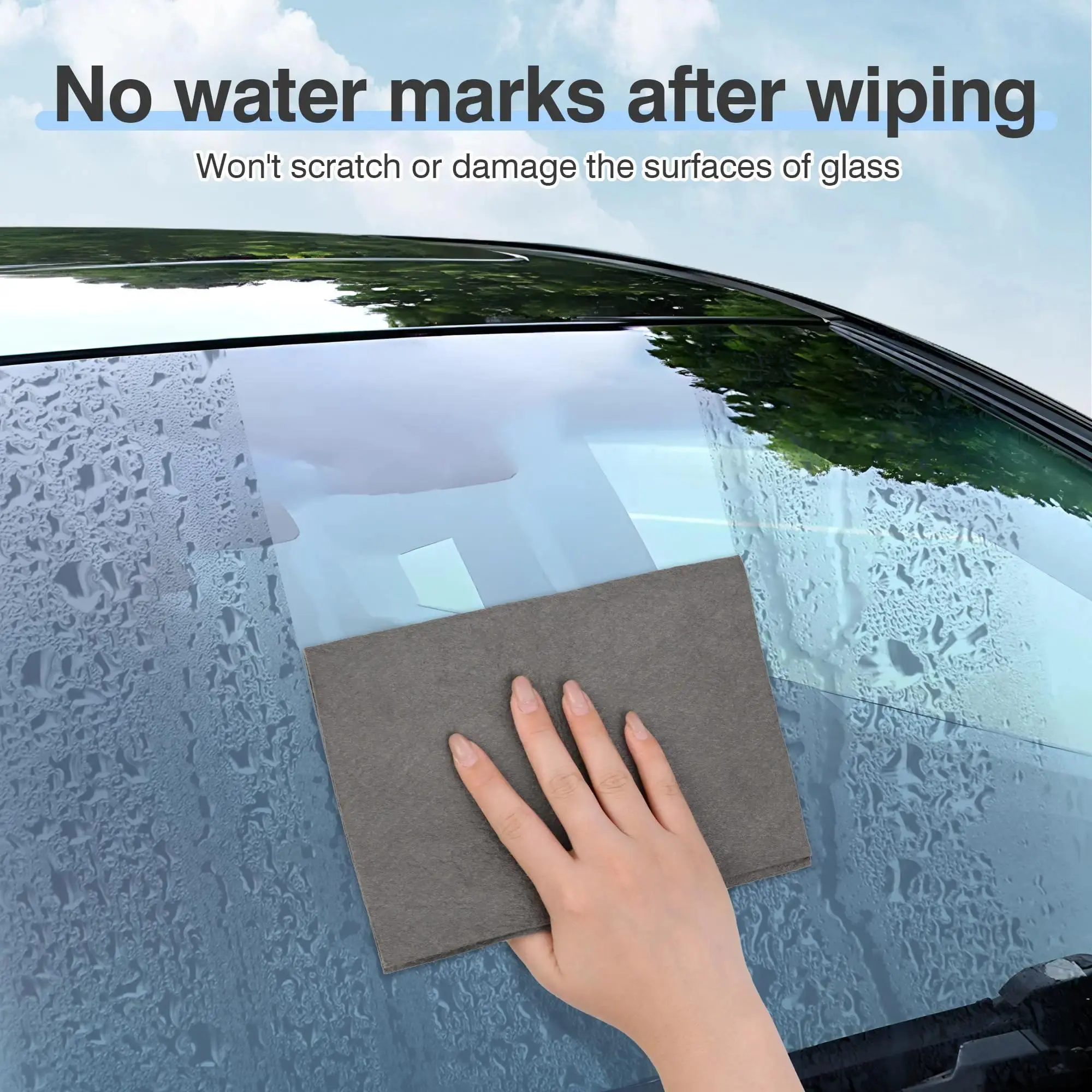 Mid Year Sale 10-Piece Microfiber Window/Glass Cleaning Cloth Set - Thick, Streak-Free, Lint-Free, Reusable, Ultra-Absorbent, Quick-Dry Household Wipes for Mirrors, Kitchen, Shiny Surfaces, Eco-Smart Gift, Wipe Clean, Microfiber Cleaning Towels, Scratch F