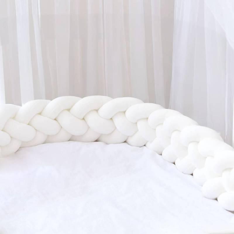 Solid Color Braided Throw Pillow, 1 Count Handmade Crochet Long Cushion, Soft Comfortable Pillow for Home, Sofa, Bed & Bedroom Decor, Bedroom Decorative Accessories, Bedside Cushion, Bedroom Cushions, Decorative Element