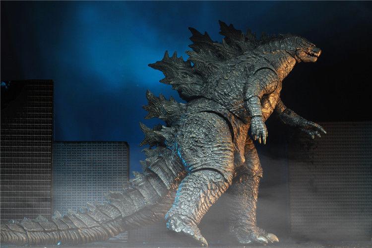 Godzilla Action Figure 2019 Movie Monster Movable Figuras Toys Anime Godzilla Articulated Model Ornaments 18cm Gift for Children