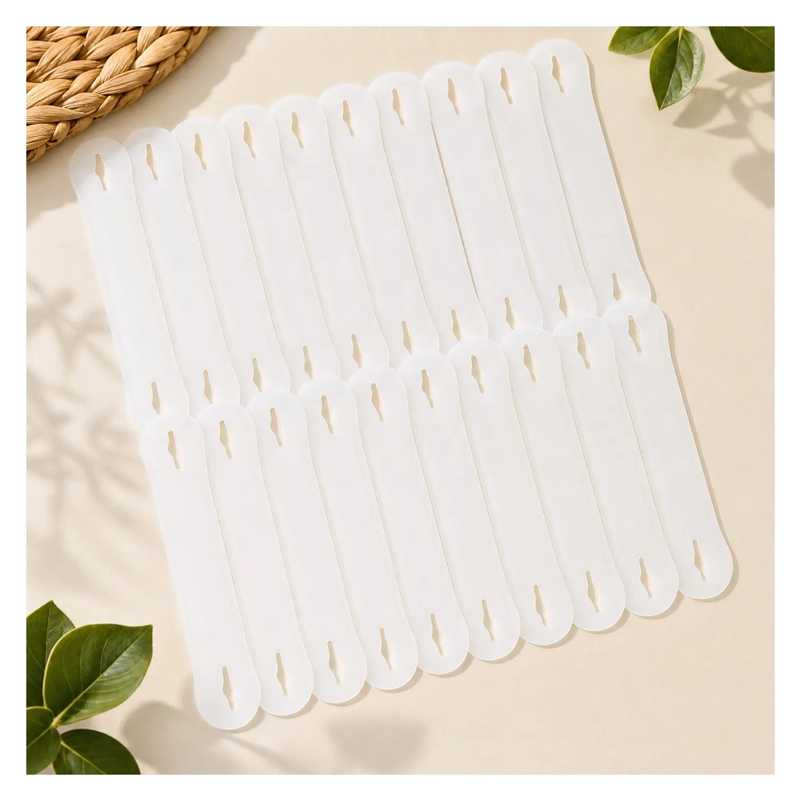 24-Pack Invisible Tie Stays, Tie Holder Alternative to Tie Bars and Tie ClipsGift
