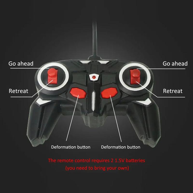 Kids Transforming RC Car Robot Sports Car 2 in 1 Deformation Toy with Remote Control for Age 3+ 4-7 8-12 boy Robot with Remote Control Rechargeable Alloy Cyber-Truck Transformable Mini Forklift Dual-Tire Drift High-Speed LED Off-Road Kids Transforming RC Car Robot Sports Car 2 in 1 Deformation Toy with Remote Control for Age 3+ 4-7 8-12 boy Robot with Remote Control Rechargeable Alloy Cyber-Truck Transformable Mini Forklift Dual-Tire Drift High-Speed LED Off-Road