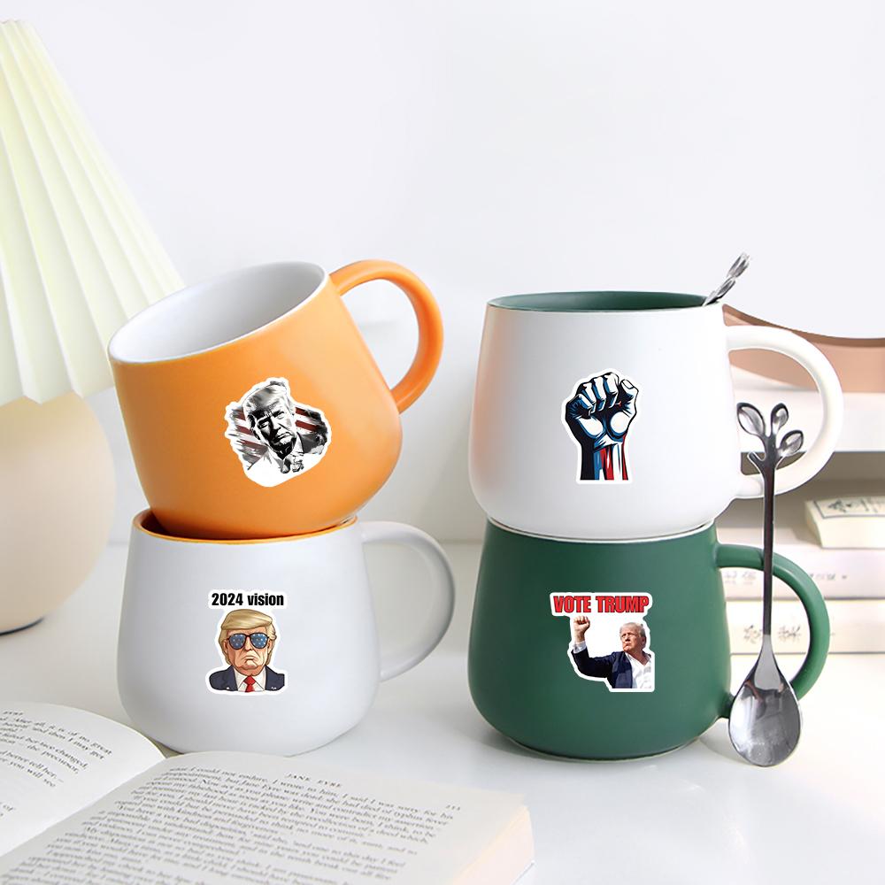 250 waterproof stickers, personality Trump, mobile phone cup luggage decoration stickers