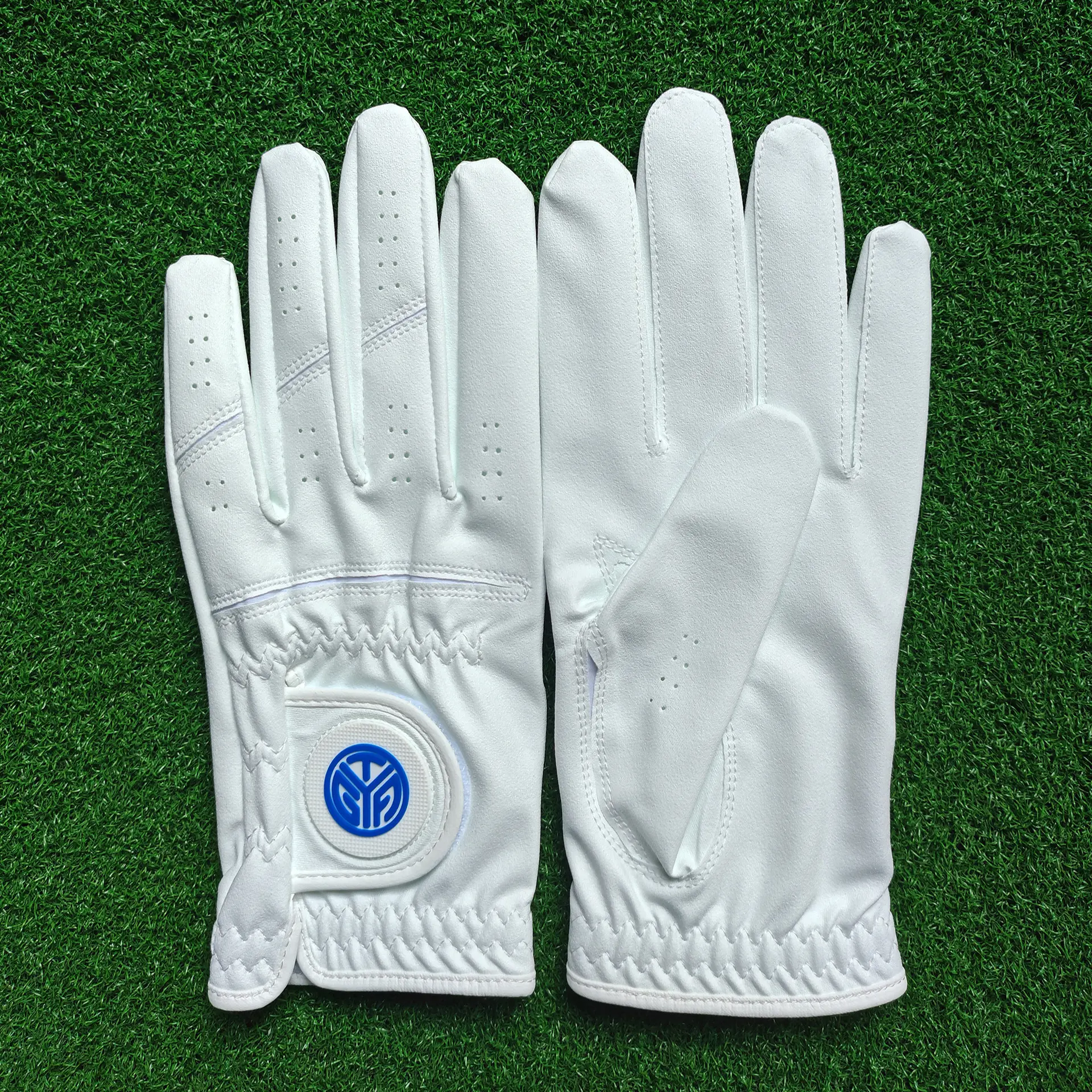 Male Single Golf Glove - Nano Microfiber Fabric, Breathable, Wear-Resistant, Non-Slip, Washable, Stretch Fit; Must-Have for Swing (Ditch Smelly Leather)