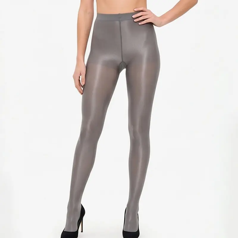 Women's Glossy Sheer Tights | High Waist Pantyhose | Office and Party Hosiery | Smooth Legwear for Dresses