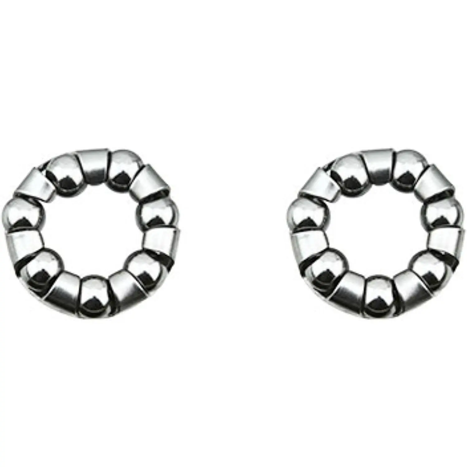 2 Front Rear Hub Bearings 1/4 Inch x 7 Balls for 3/8 Axle