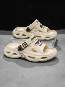 Men's Summer Sandals 2026, Slip-On Eva Shoes, Comfortable Lightweight, Waterproof Oil-Resistant, Ideal for Beach & Home Use