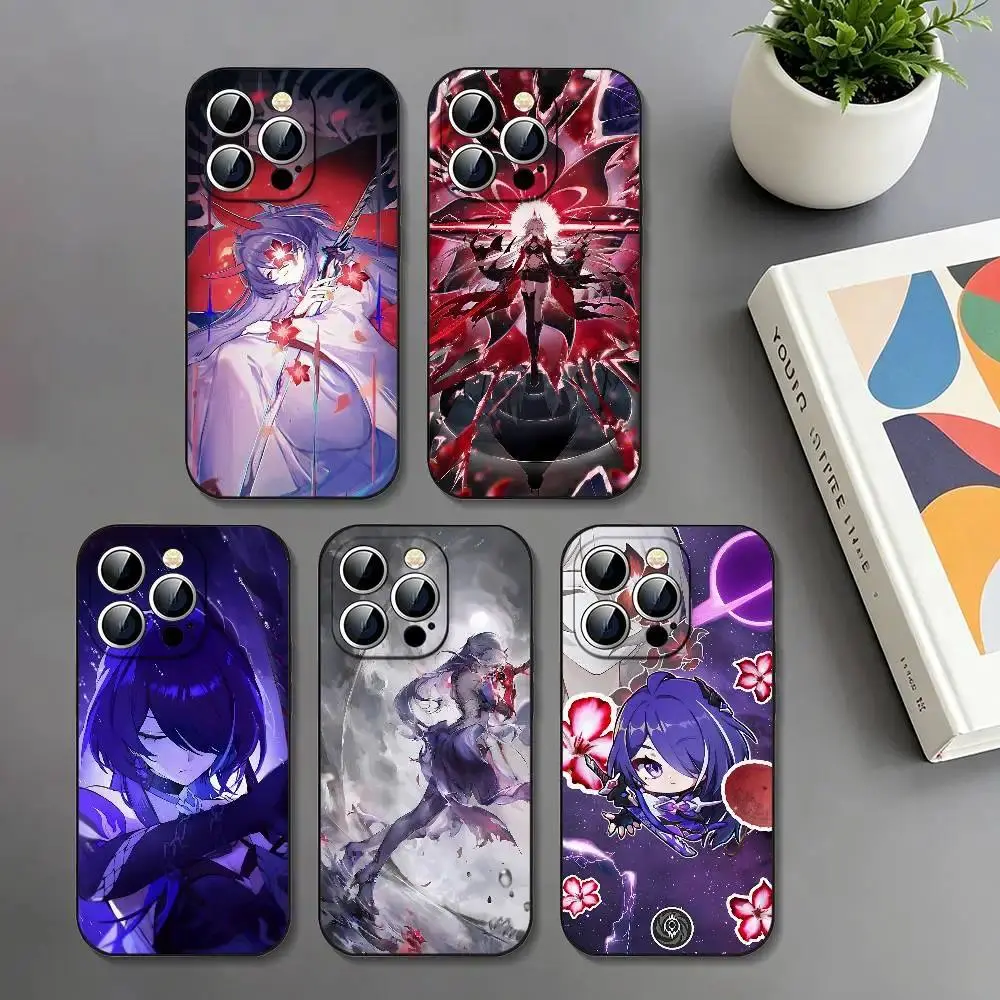Acheron Series Slim Cover, Cartoon Shockproof Phone Case for iPhone 11-17 Pro Max/Plus & Samsung Galaxy S23-S25 (Fits Various Models)