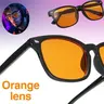 2026 Bluelight Glasses - Lightweight Quality Eyeglasses, UV400 Coated Amber-Tinted Screen Viewing Eyewear, Blue-Light Blocking Computer Gaming Eyeglasses for Men-Women for Daily Indoor Recreation