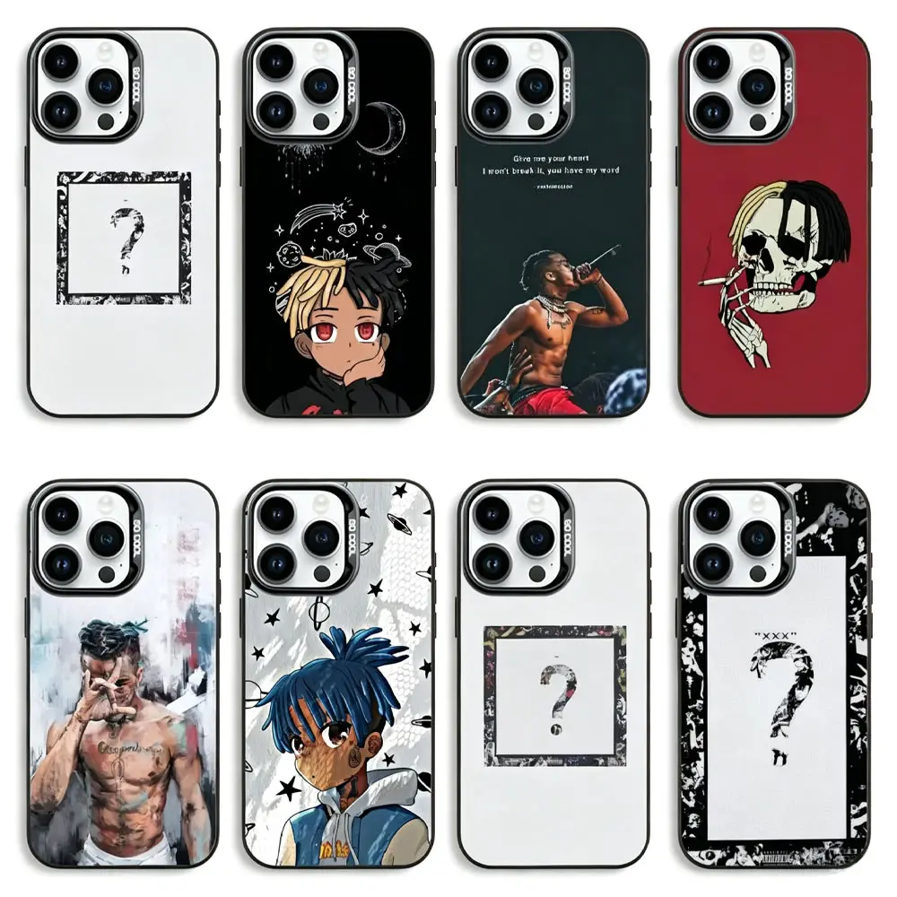 XXXTentacion Phone Case, Hip Hop Rapper Aesthetic Hard Cover, Shockproof Protective Case for iPhone 11‑17, Samsung S23‑S26 Series