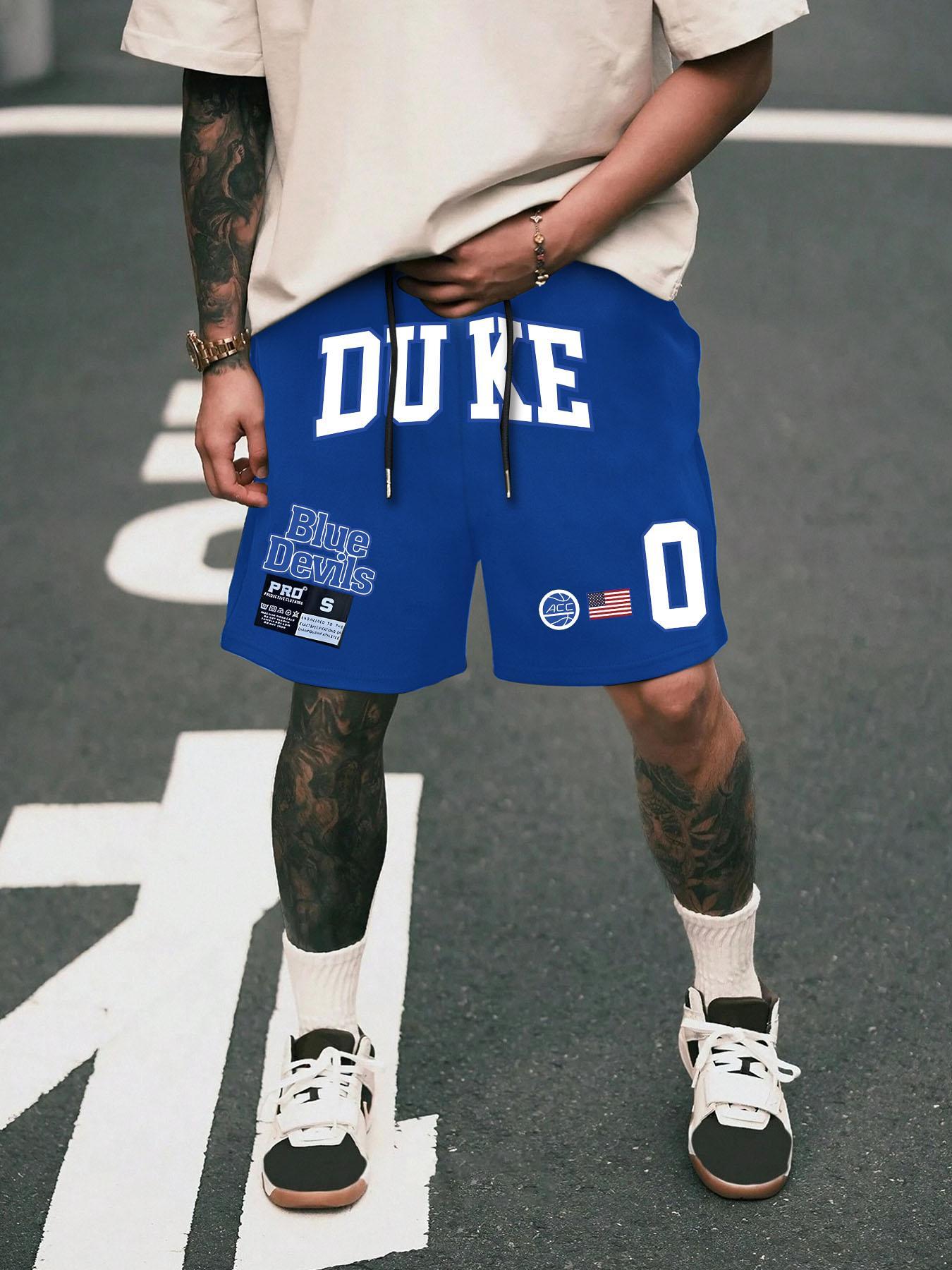 Men's Cartoon Graphic Print Shorts, Loose Casual Street Comfy Breathable Shorts, Men's Summer Bottoms for Daily Wear