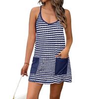 striped navy