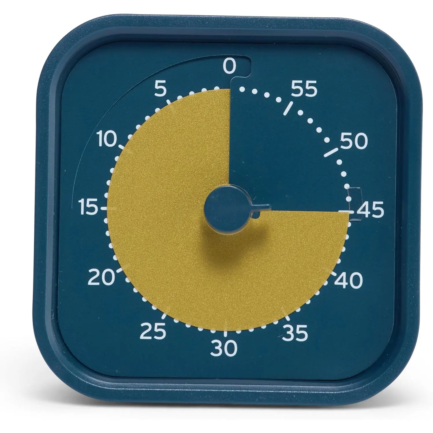 Home Edition - Individual Sized 60 Minute Visual Countdown Timer for ADHD, Adults, Students, and Pomodoro with Silent Operation (Metallic Midnight)