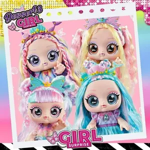 2026 New Kenji Kid Doll Ice Cream Blind Box Figure, Surprise Girl Toy Gift, New Year Birthday Present, Collectible Handmade Model