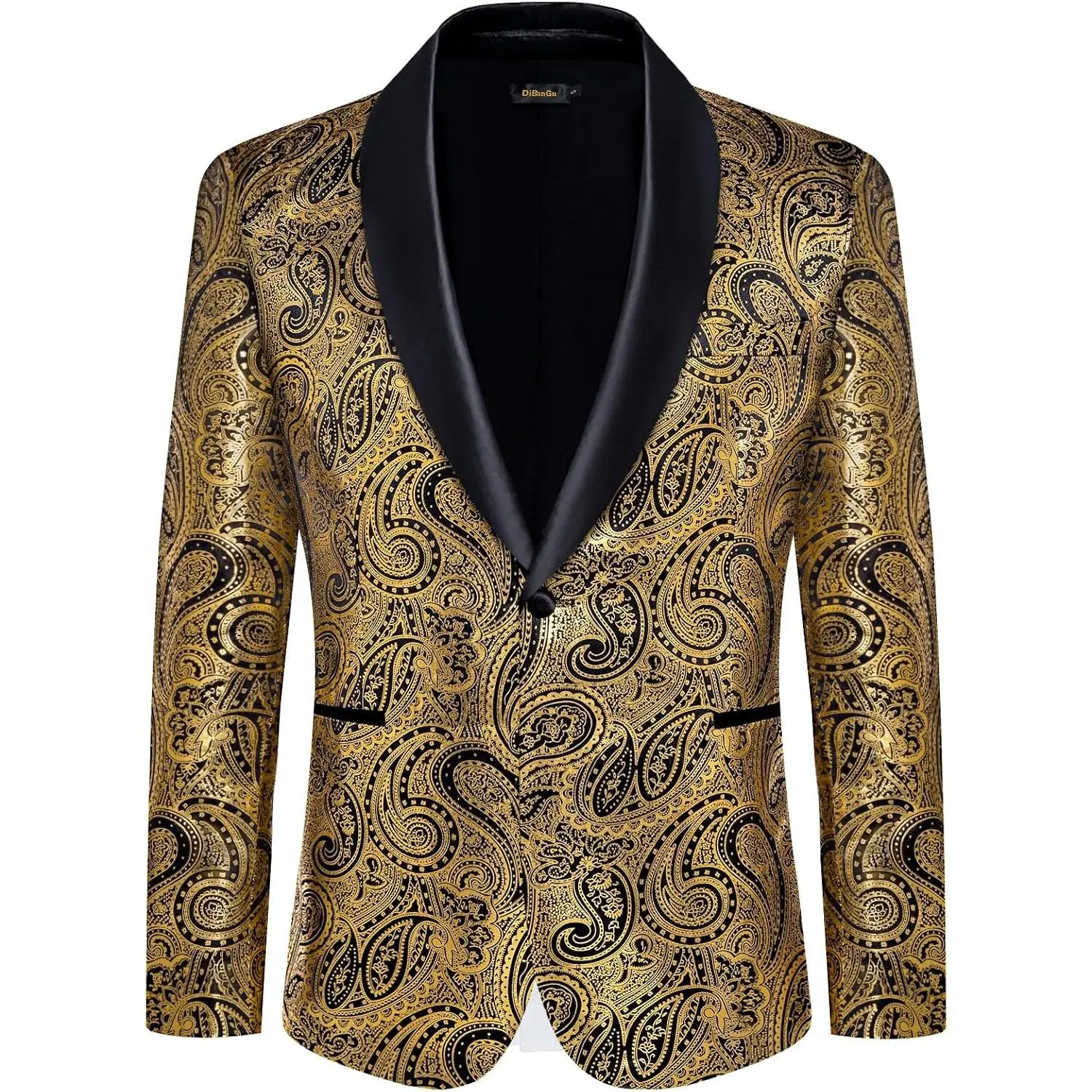 Mens Suit Jacket Blazer Wedding Blazer One Button Mens Tux Dress Suit Jacket Shawl Lapel for Dinner Prom Party(Gift)