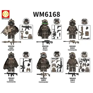 2026 hot item Building blocks, humanoid dolls, toys, digital action figures assembled toys crawler children's educational toys dolls for girls