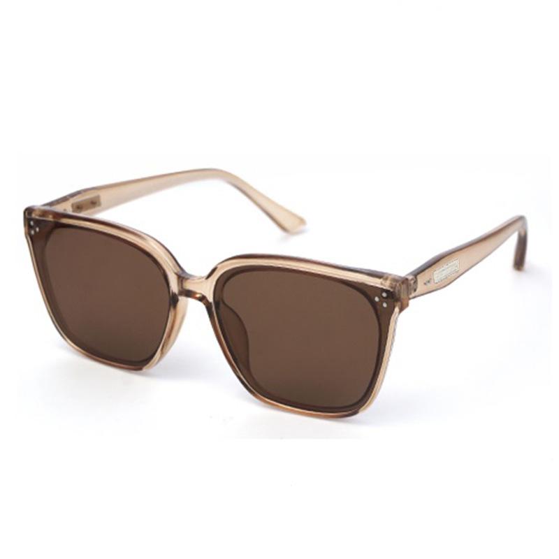 2026 New Vintage Square Transparent Gray Sunglasses for Women Summer Outdoor Vacation Car Tour Sunshade Glasses UV400 Men's Protective Goggles