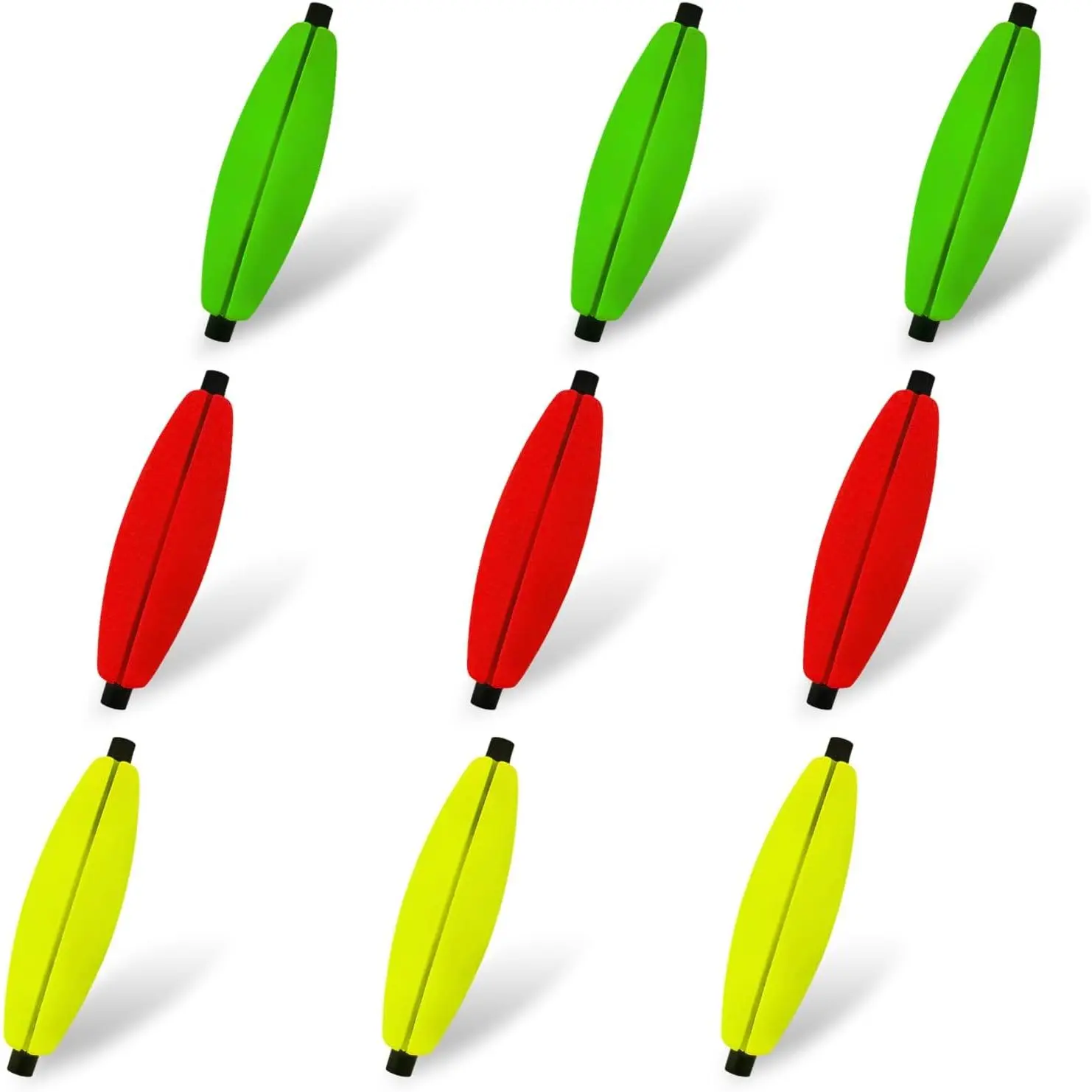 Fishing Slotted Peg Float – Slip Bobbers for Fishing, Catfishing Tackle, Fishing Bobbers for Bass, Santee , Easy Line Insertion, No Threading
