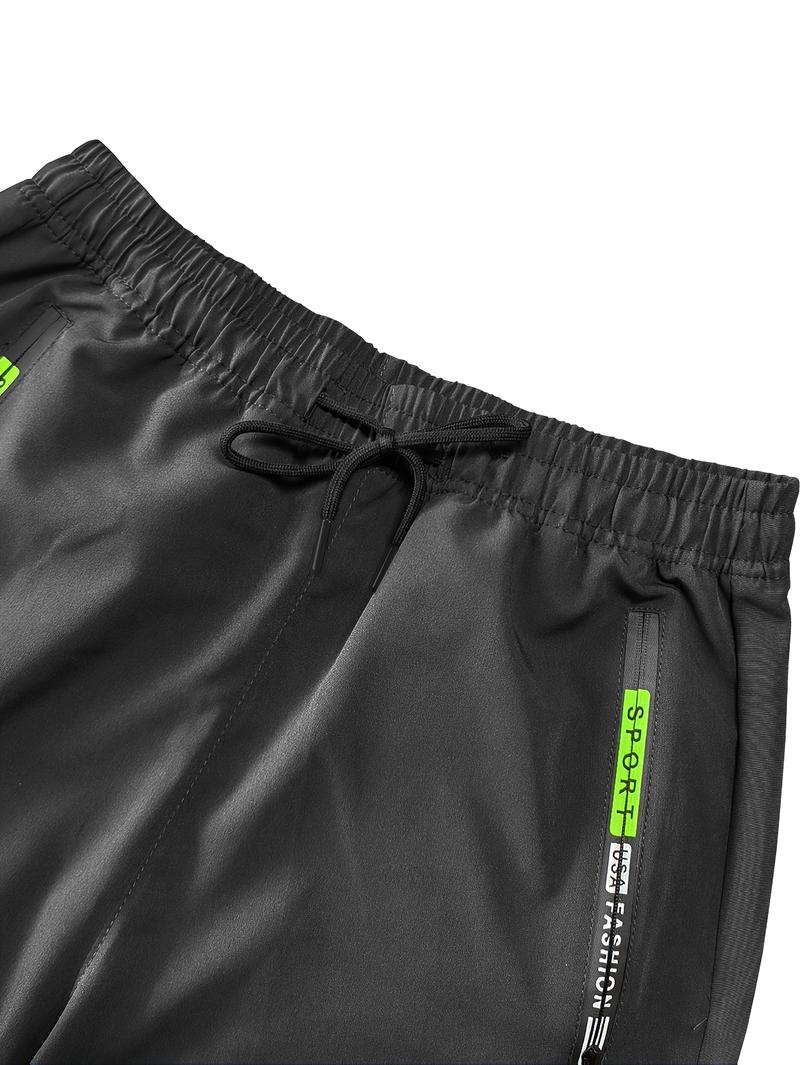 Women's Straight-Leg s Fitness Pants, Casual Outerwear Long Pants, Thin Breathable Contrast Color Zipper Pocket Design, Versatile for Multiple Scenarios Women's Straight-Leg s Fitness Pants, Casual Outerwear Long Pants, Thin Breathable Contrast Color Zipper Pocket Design, Versatile for Multiple Scenarios