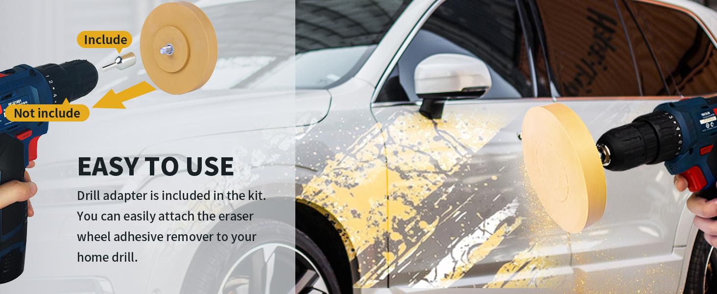 2 Pack 3.5 inch Eraser Wheel Decal Remover Eraser Wheel Adhesive Remover with Adapter Rubber Eraser Wheel for Drill Removes Car Decal Vinyl Tape Graphics Pinstripe Sticker Remover 2 Pack 3.5 inch Eraser Wheel Decal Remover Eraser Wheel Adhesive Remover with Adapter Rubber Eraser Wheel for Drill Removes Car Decal Vinyl Tape Graphics Pinstripe Sticker Remover