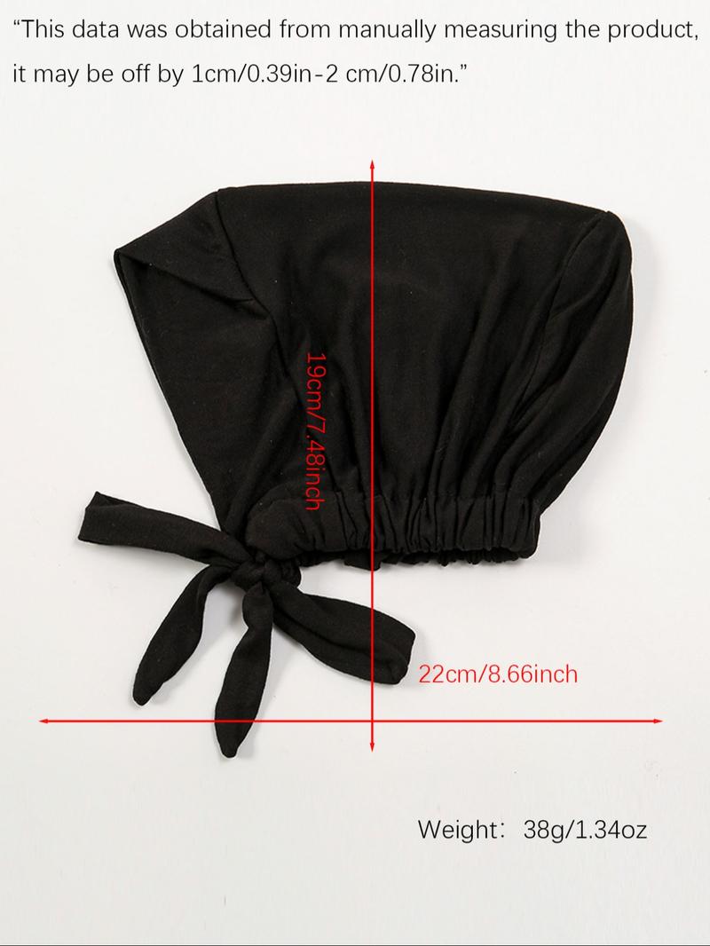 Women's Fashion Turban Hat Set, Adjustable Elastic Hijab Cap, Breathable Material, Suitable for All Seasons