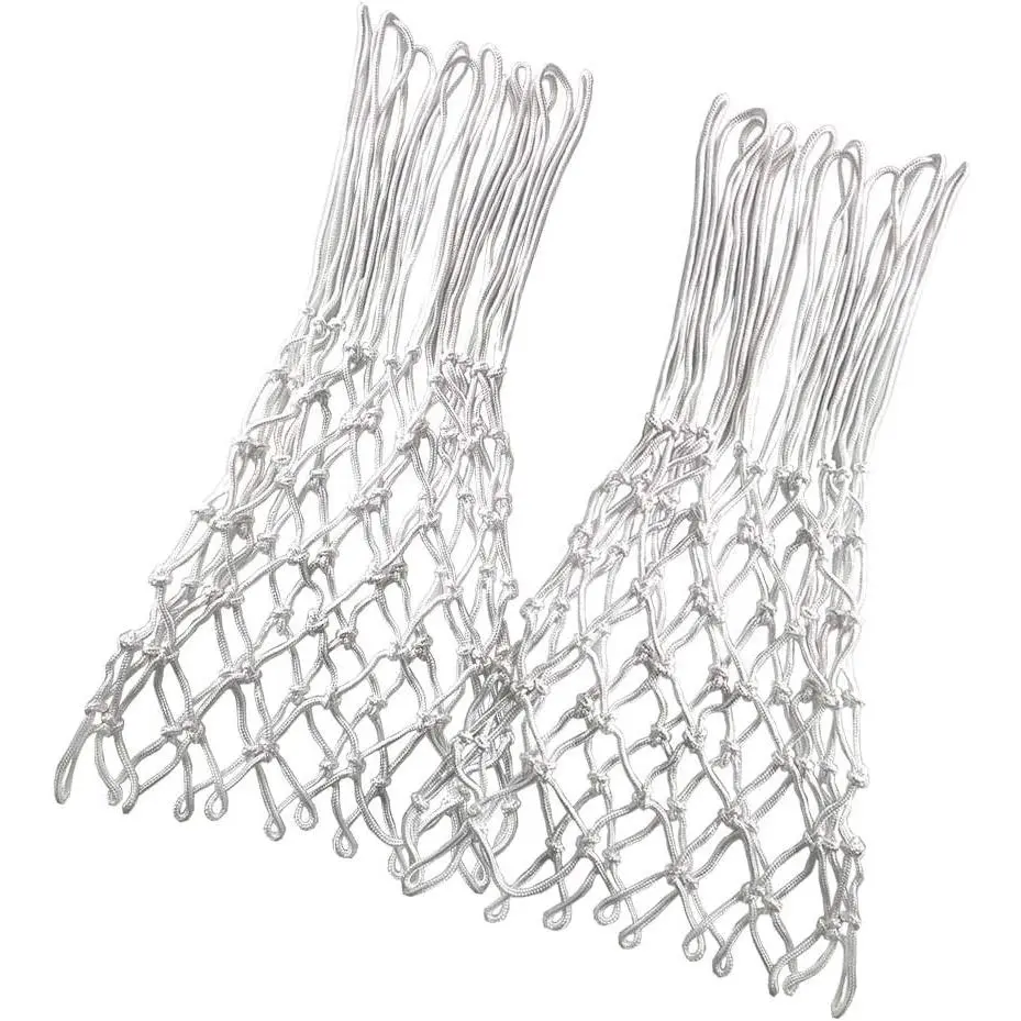 Basketball Net  2 Pack, 12 Loops | Outdoor Indoor, Heavy Duty,  Weather, Anti Whip, 21 Inches, Suitable for Standard 12 Loops Rims