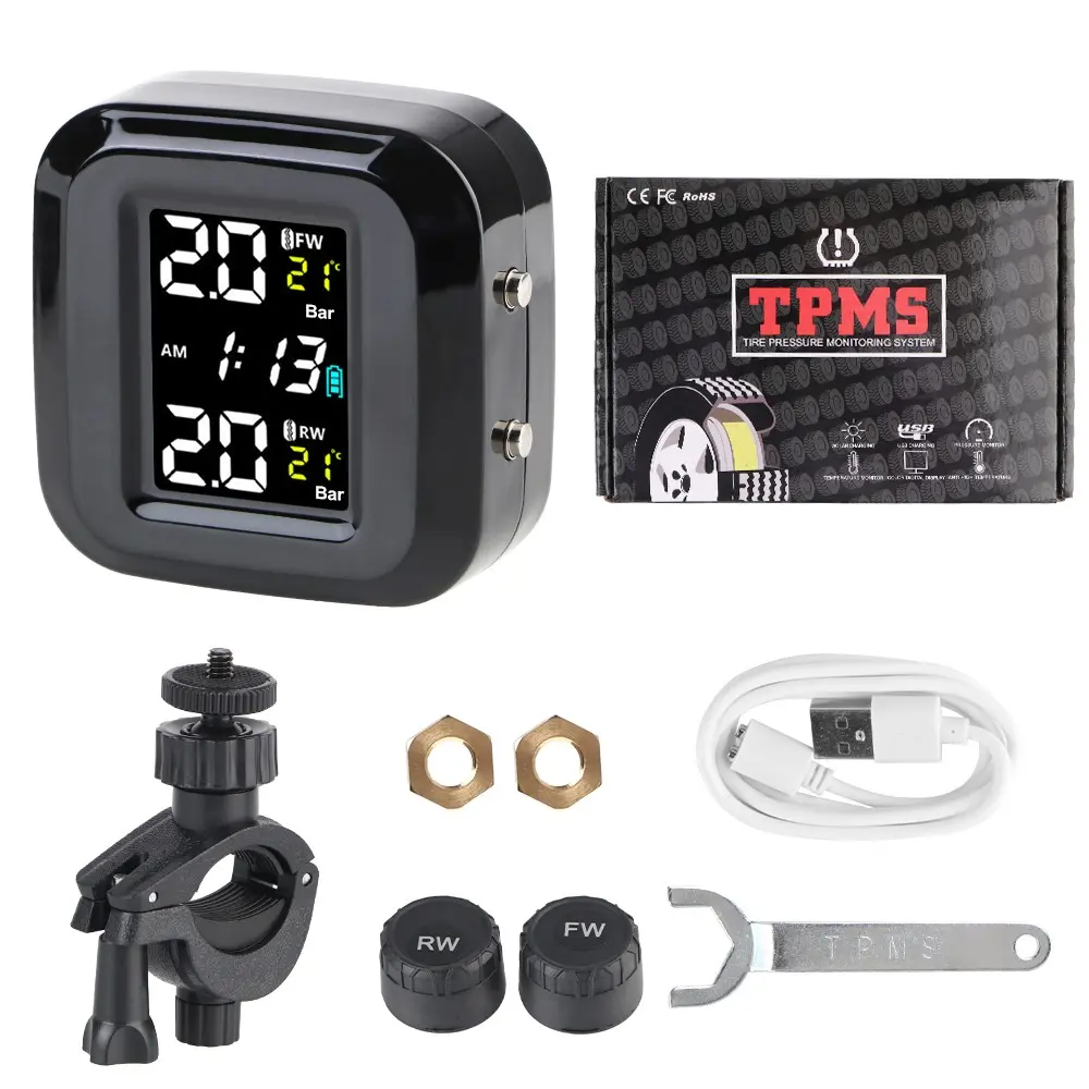 High Precision Motorcycle Tire Pressure Monitoring System